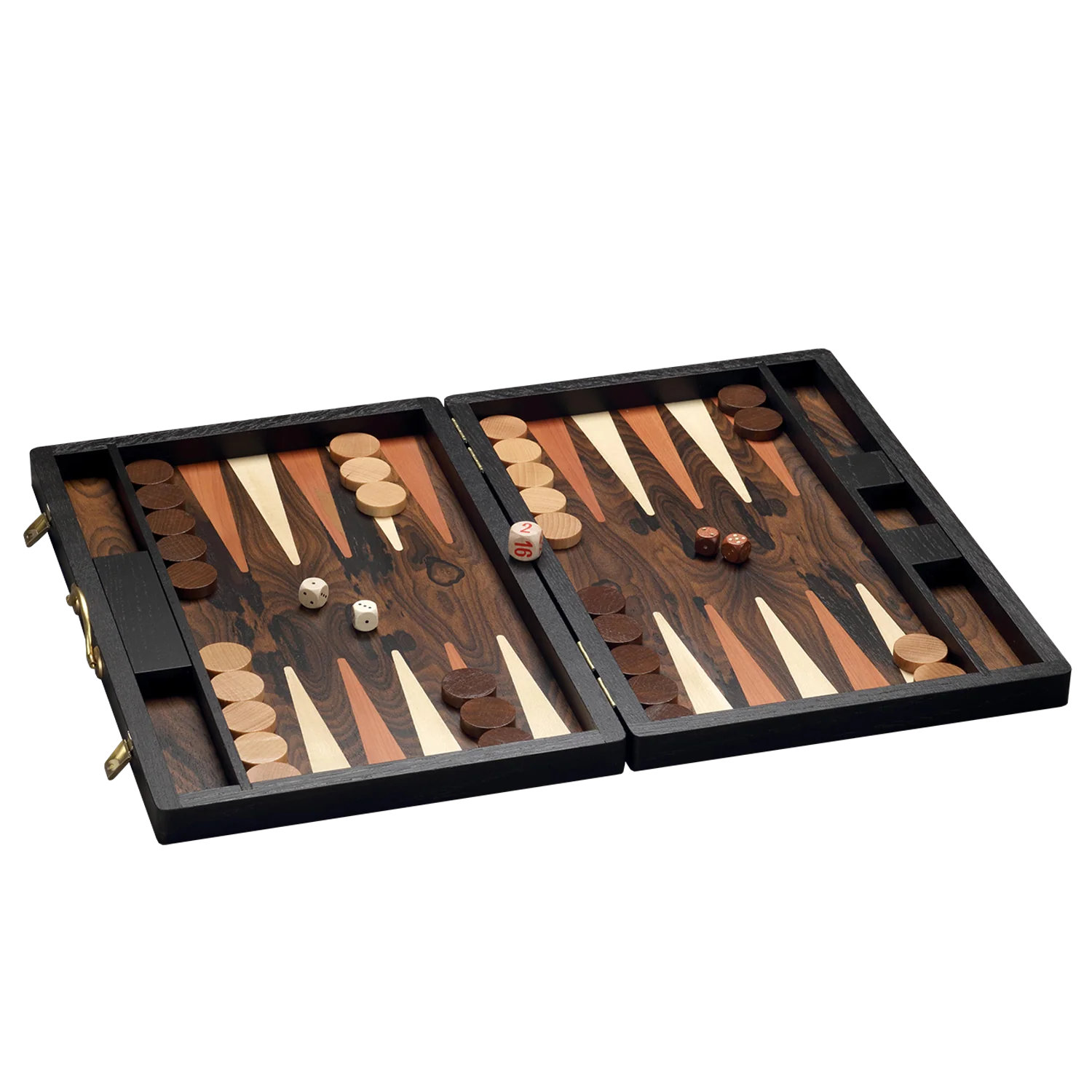 36 cm ziricote backgammon