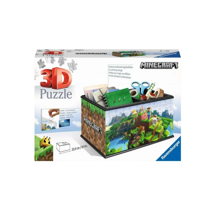 3D Minecraft Treasure Box - 108 brikker - Image 2