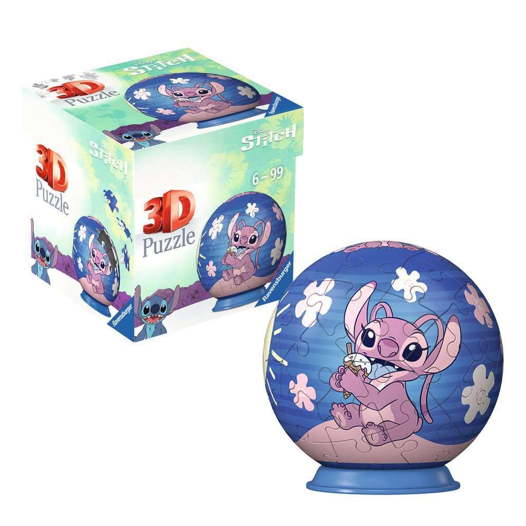 3D Disney Stitch Angel Only - 55 Brikker