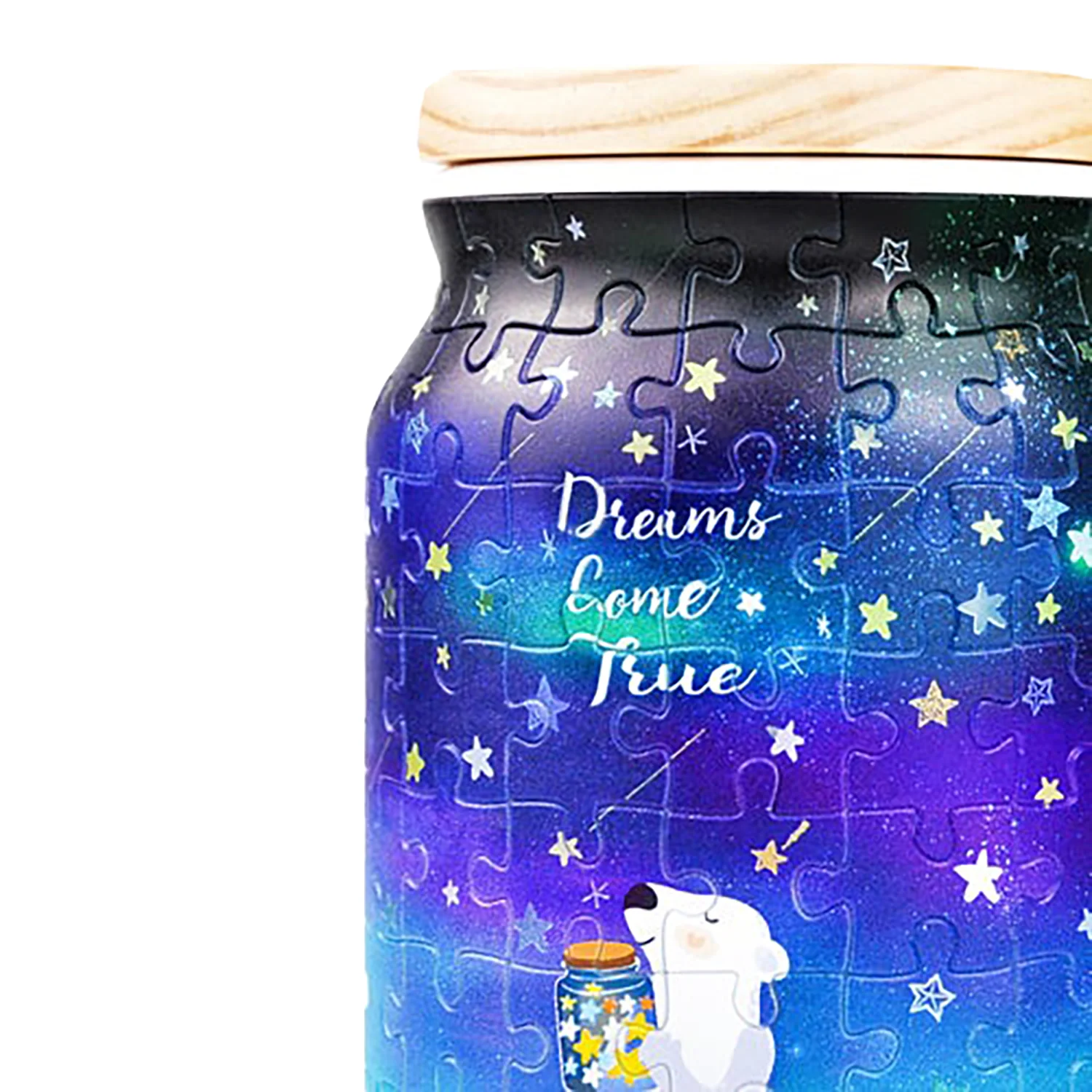 3D krukke, Dreams come true - 128 brikker - Image 2