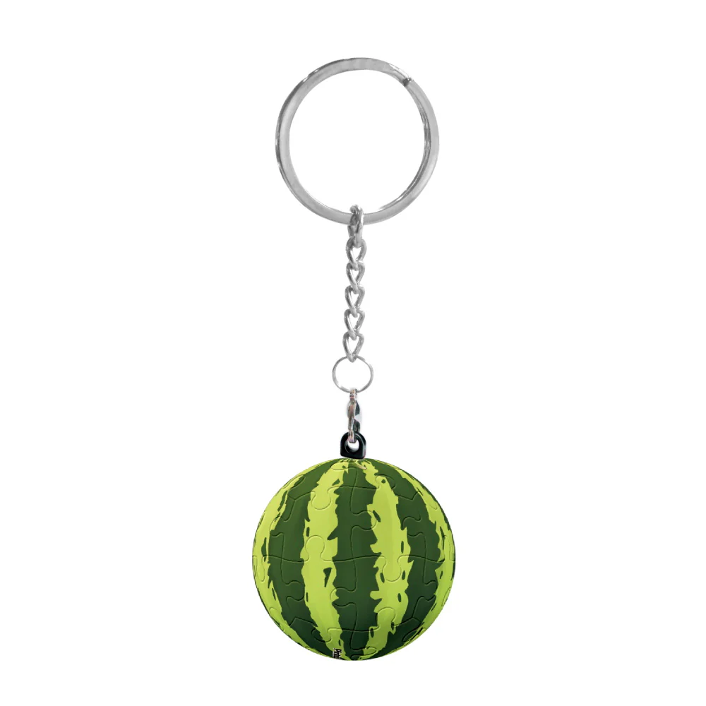 3D vandmelon på nøglering - 24 brikker