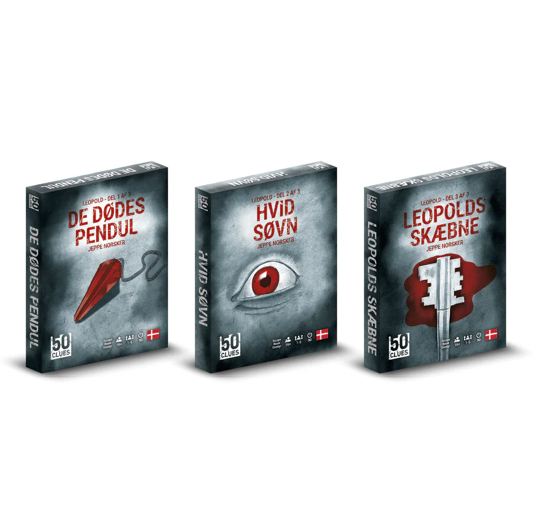 50 Clues Leopold Trilogi (Dansk)