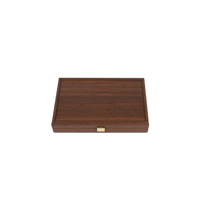 Premium Backgammon Træ Kork Grøn 30x17 cm - Image 3