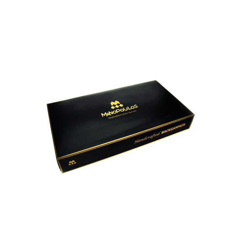 Premium Backgammon Træ Kork Grøn 30x17 cm - Image 4