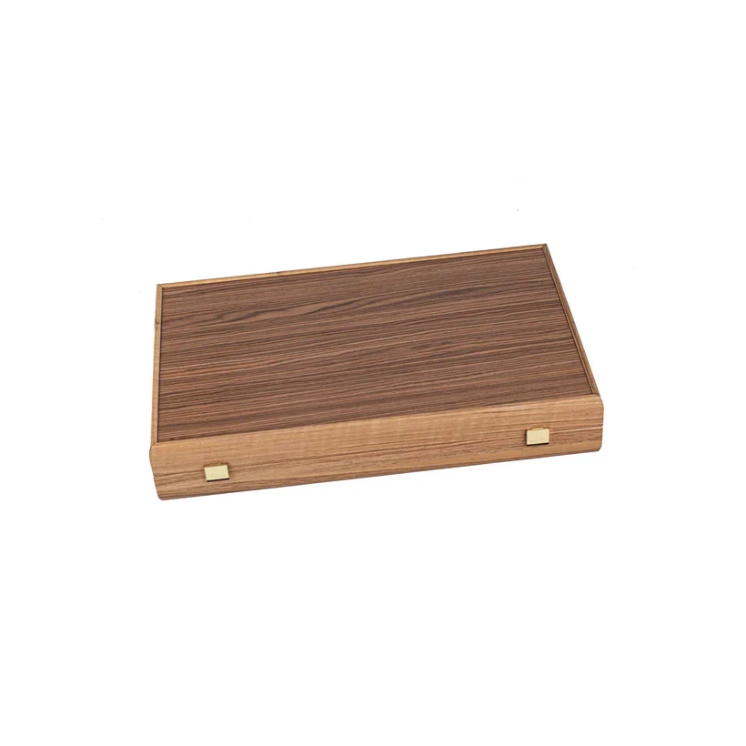 Premium Backgammon Blå Valnød Træ 48 x 30 CM - Image 3