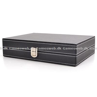23 cm rød backgammon - Image 3