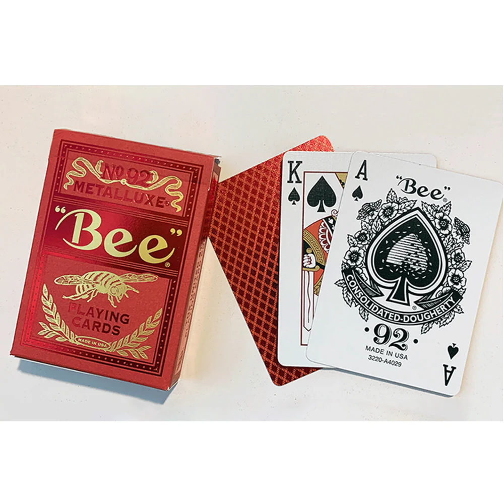 Bee Metalluxe spillekort - Image 3
