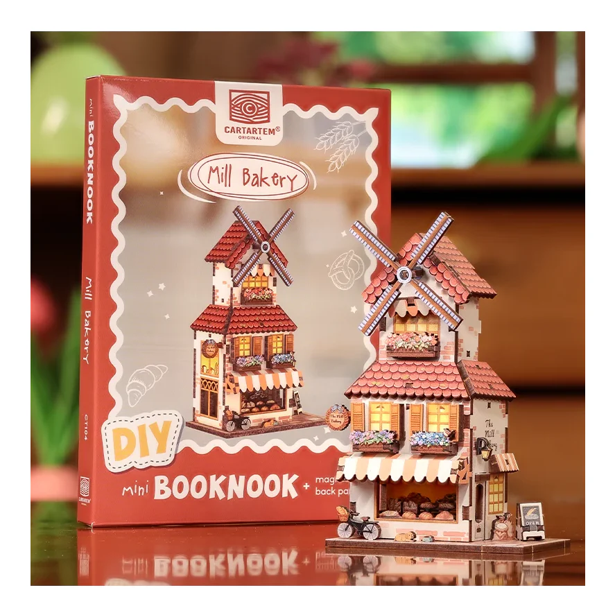 Book Nook Mini Mill Bakery