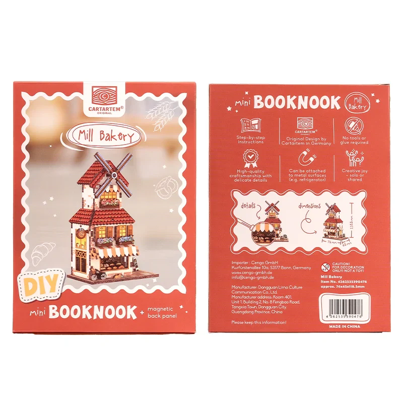 Book Nook Mini Mill Bakery - Image 2