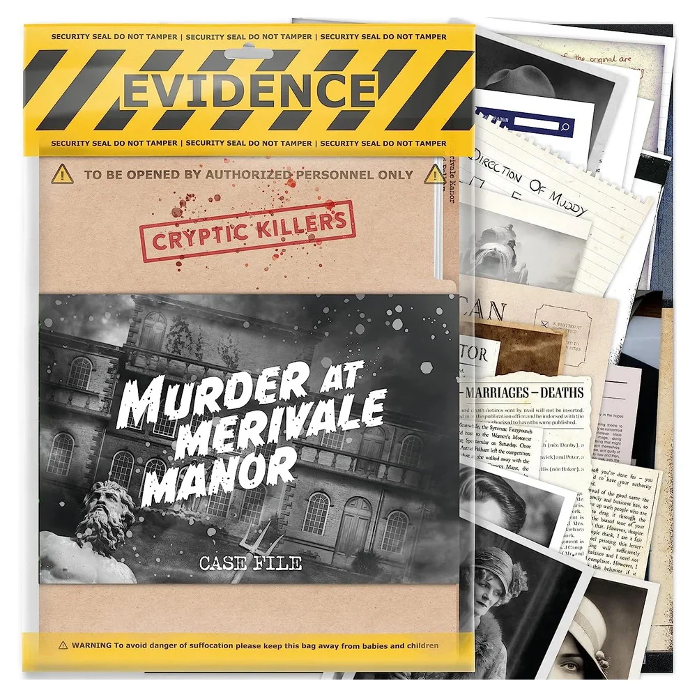 Cryptic Killers Murder At Merivale Manor