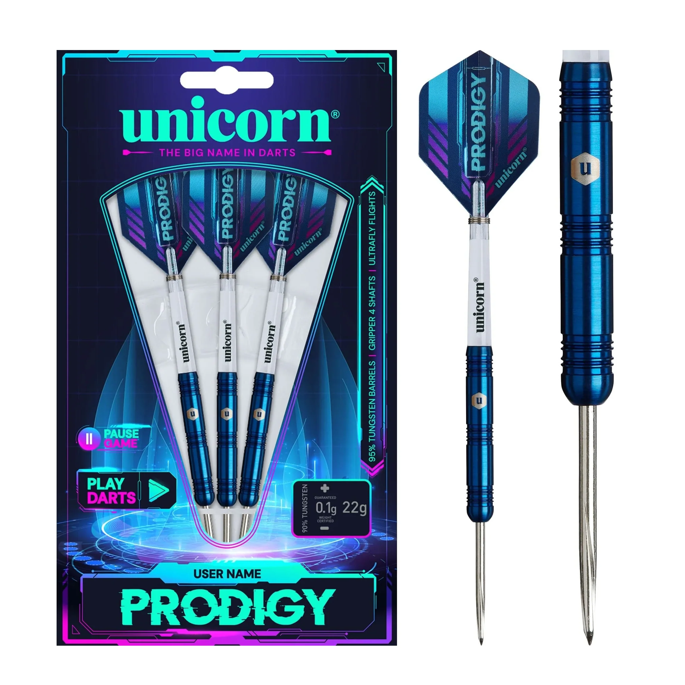 Dart Pile Prodigy 24 GR 95% Tungsten