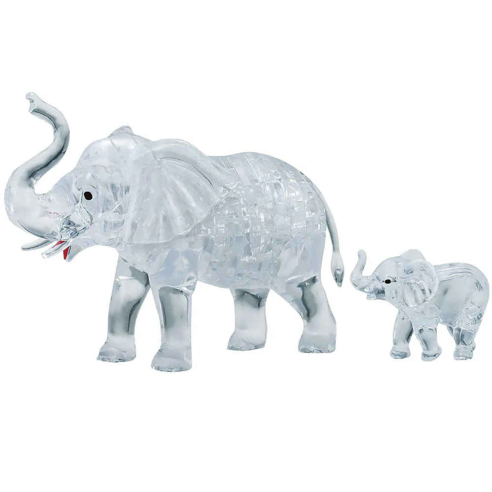 Elefantpar - 3D Crystal