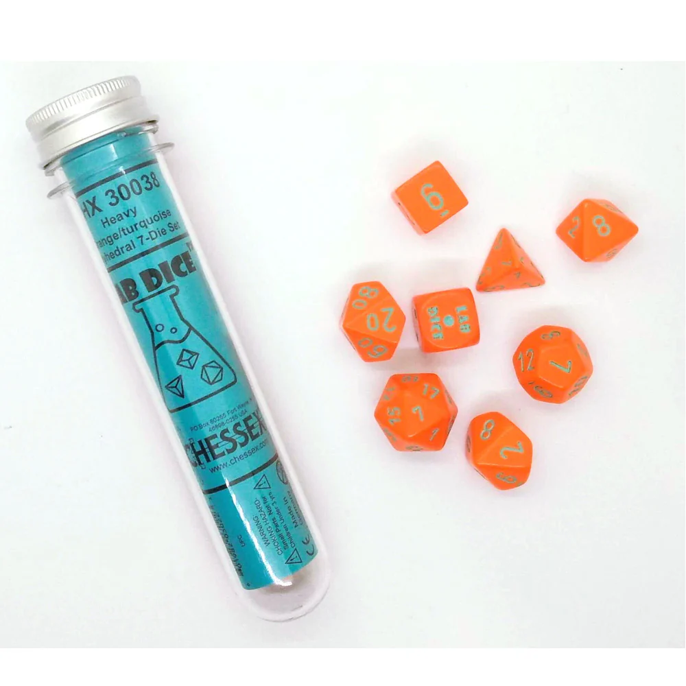 Heavy Orange Lab Dice rollespilsterninger - Image 2