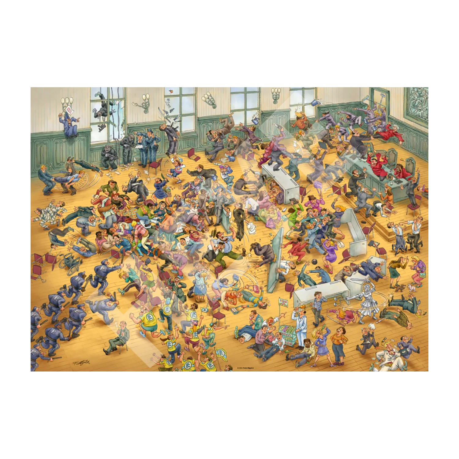Justice for all - 1000 brikker - Image 2