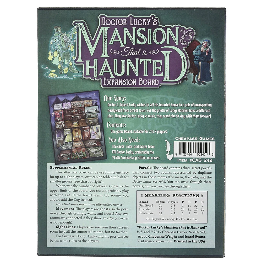 Kill Dr. Lucky: Mansion That Is Haunted