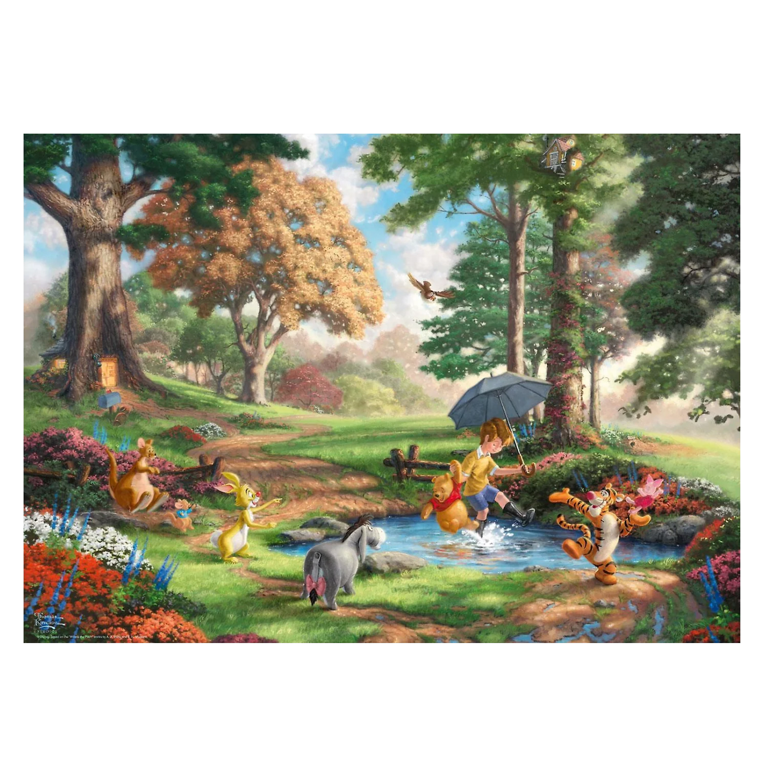Kinkade: Peter Plys - 1000 brikker - Image 2