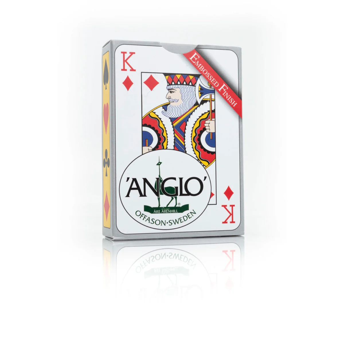 Anglo hvid m rød deco - Image 2