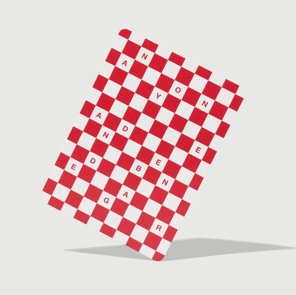 Spillekort Anyone Checkerboard Benjamin Edgar - Image 3
