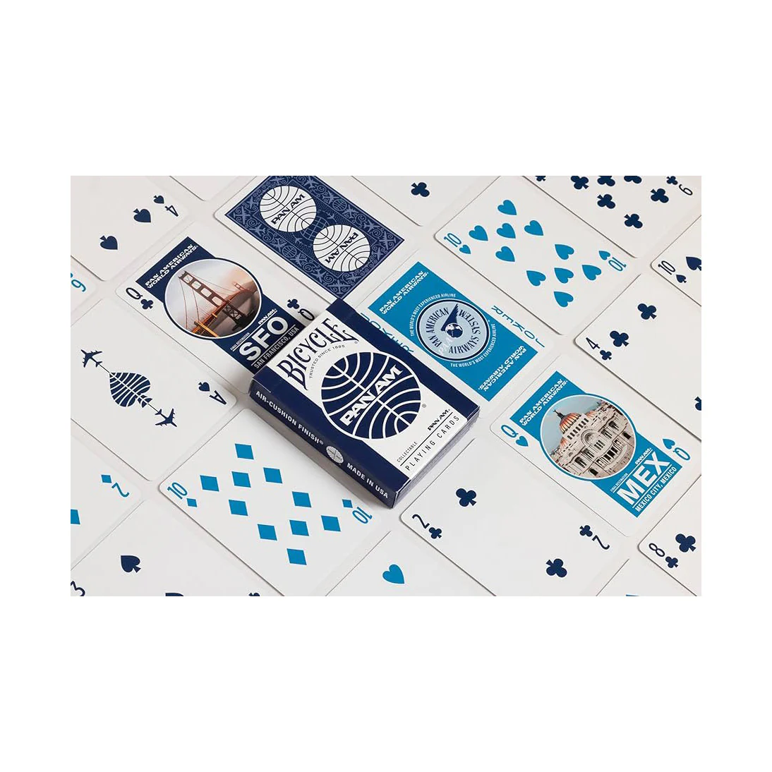 Spillekort Pan Am Mørk Blå - Image 2