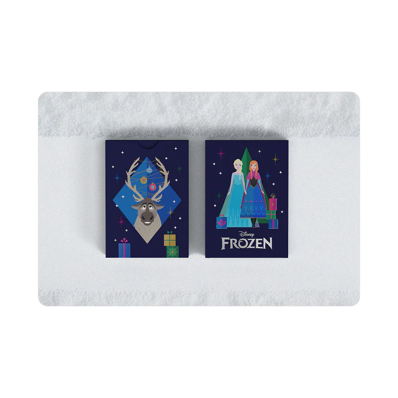 Frozen Christmas Disney Cardmon