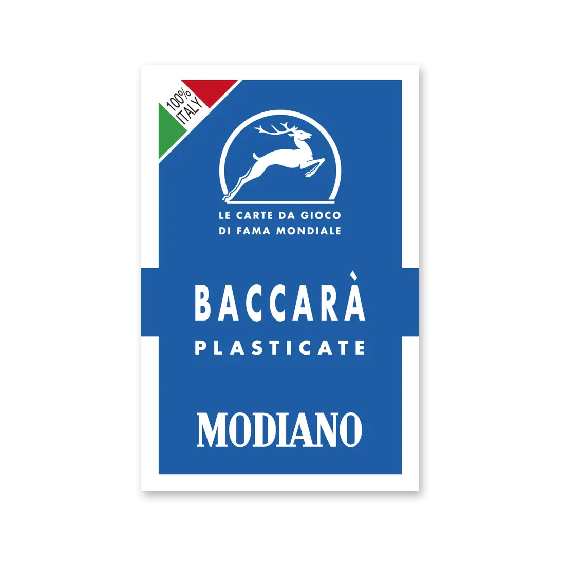 Baccará Spillekort Blå