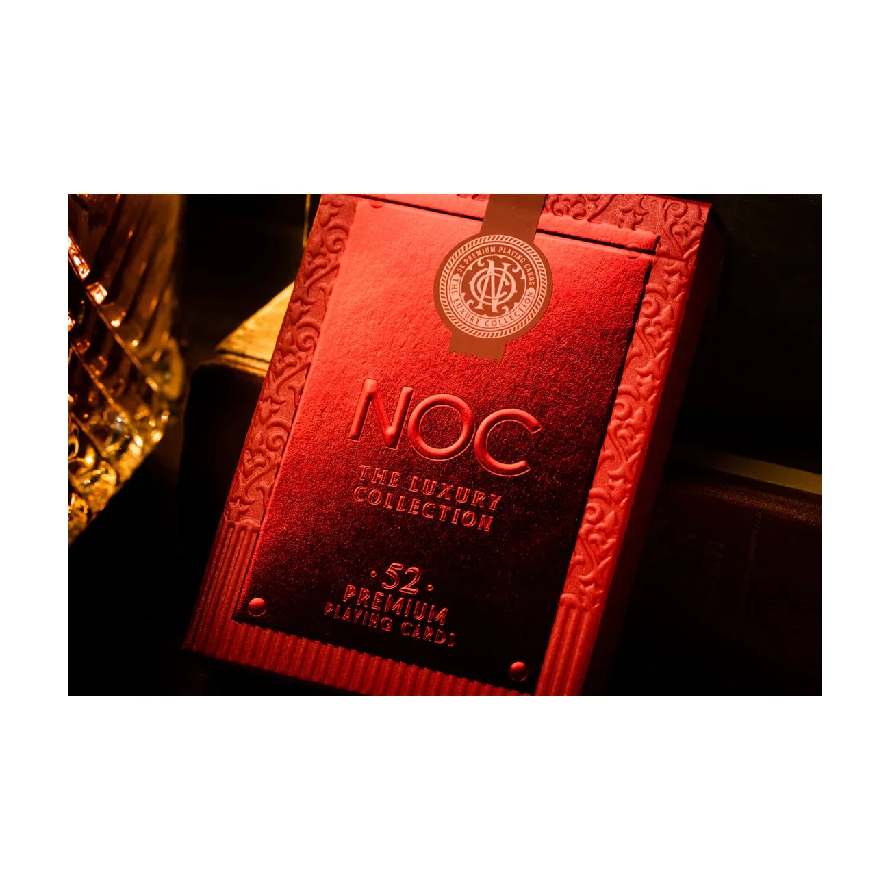 Spillekort NOC Luxury Ruby Red Foil - Image 2