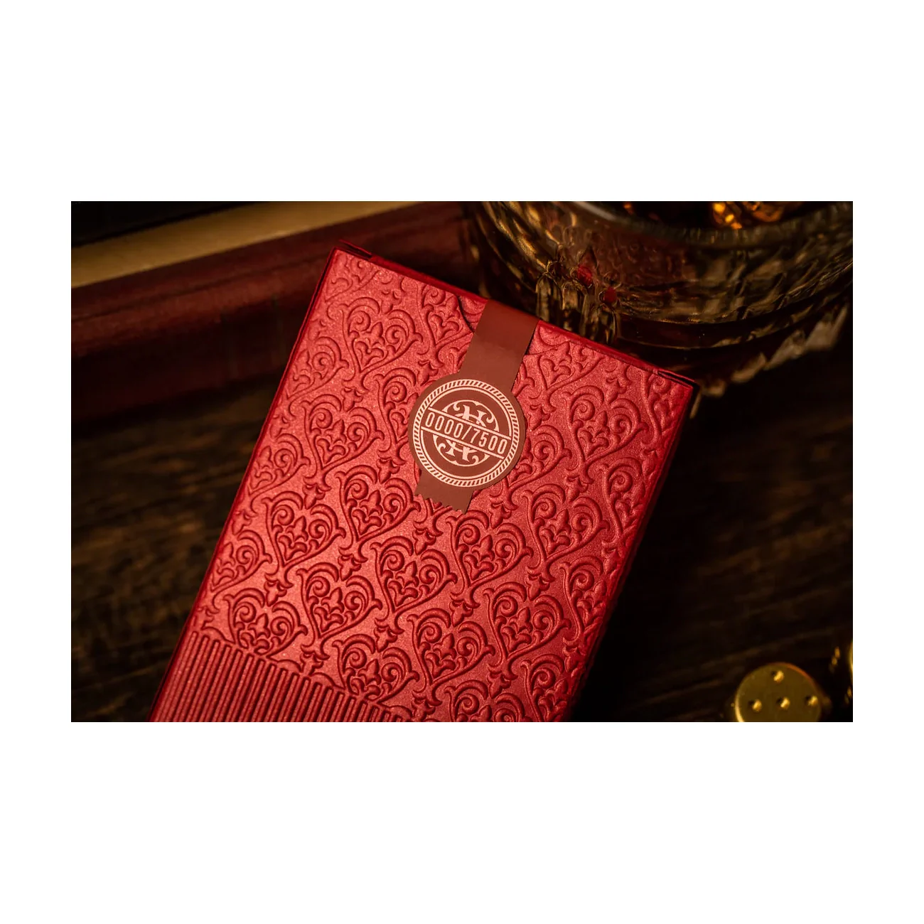 Spillekort NOC Luxury Ruby Red Foil - Image 3