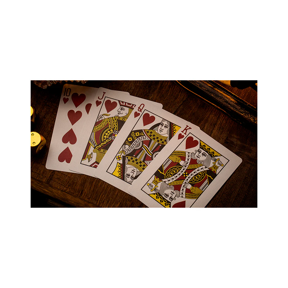 Spillekort NOC Luxury Ruby Red Foil - Image 5