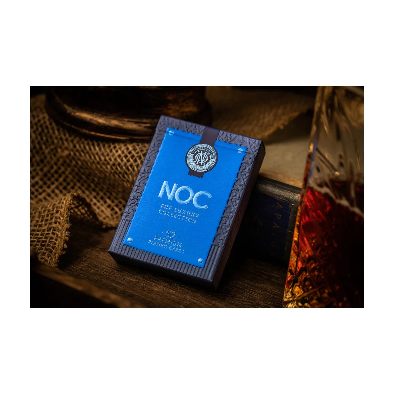 Spillekort NOC Luxury Sapphire Blue Foil - Image 2
