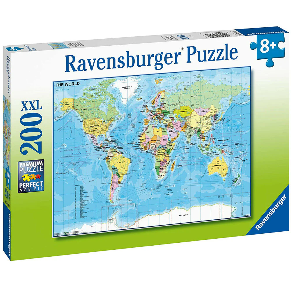 Map of the World - 200 brikker