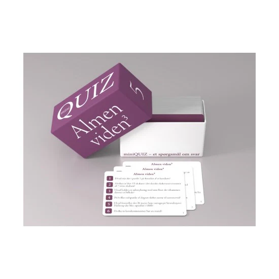 Mini Quiz Almen Viden 3