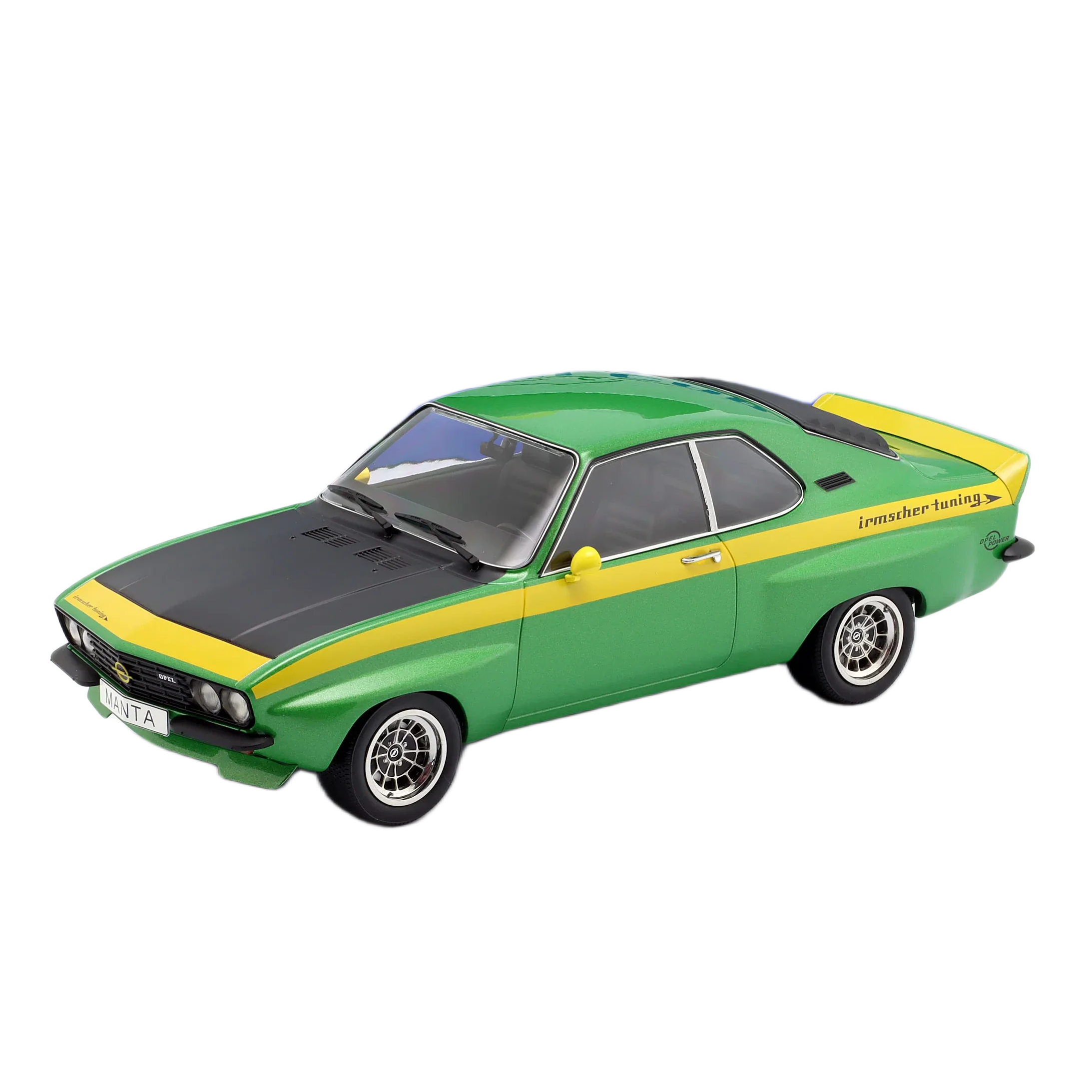 Model Opel Manta A Irmscher 1974 Grøn/Gul