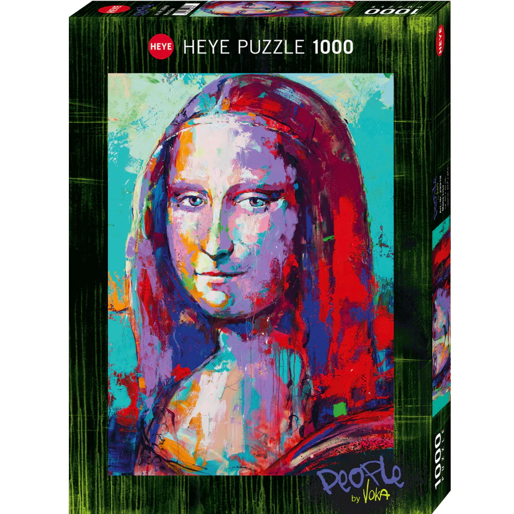 Mona Lisa - 1000 brikker