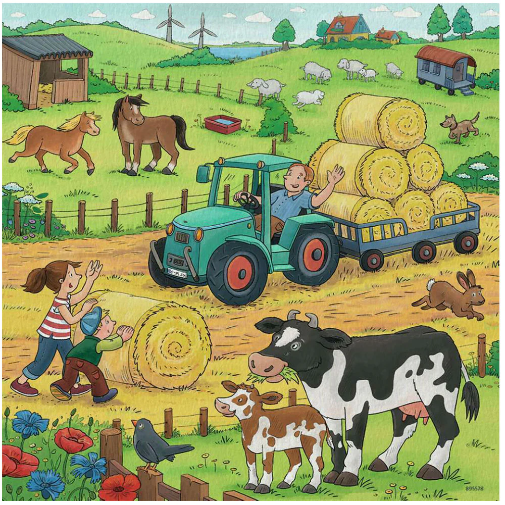 On the Farm - 3 x 49 brikker - Image 3