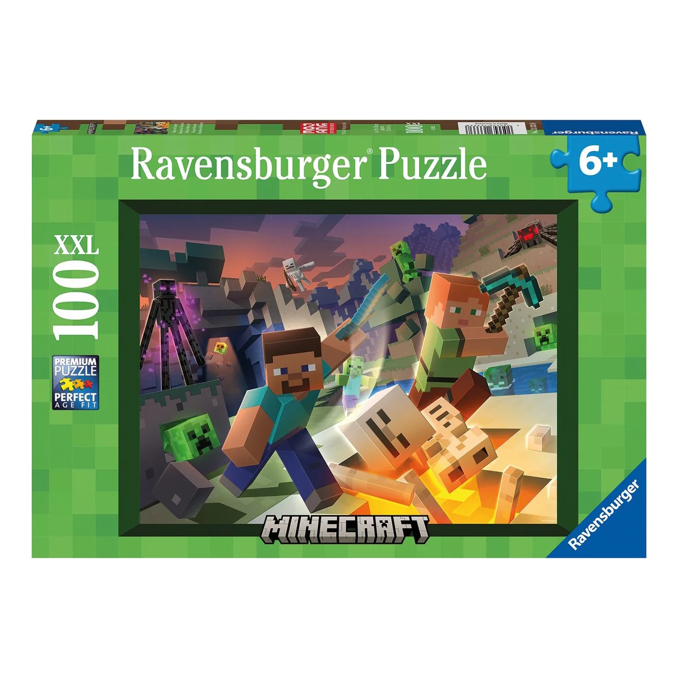 Minecraft Monster - 100 XXL Brikker