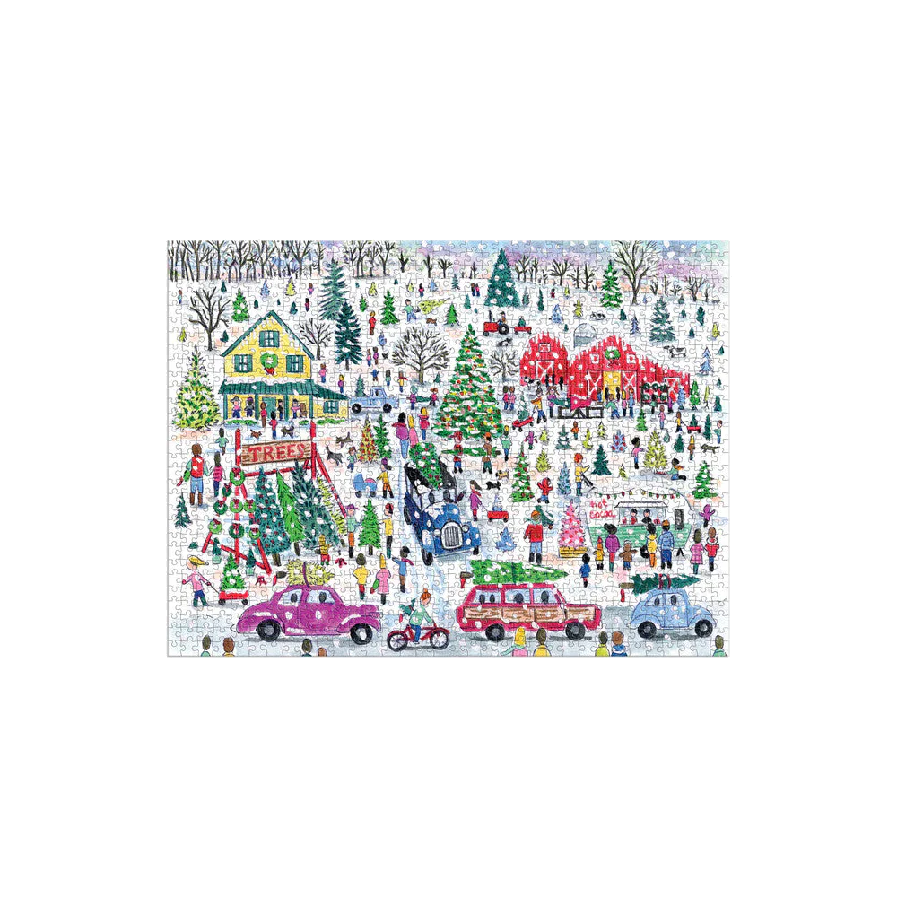 A Day at the Christmas Tree Farm - 1000 brikker - Image 2