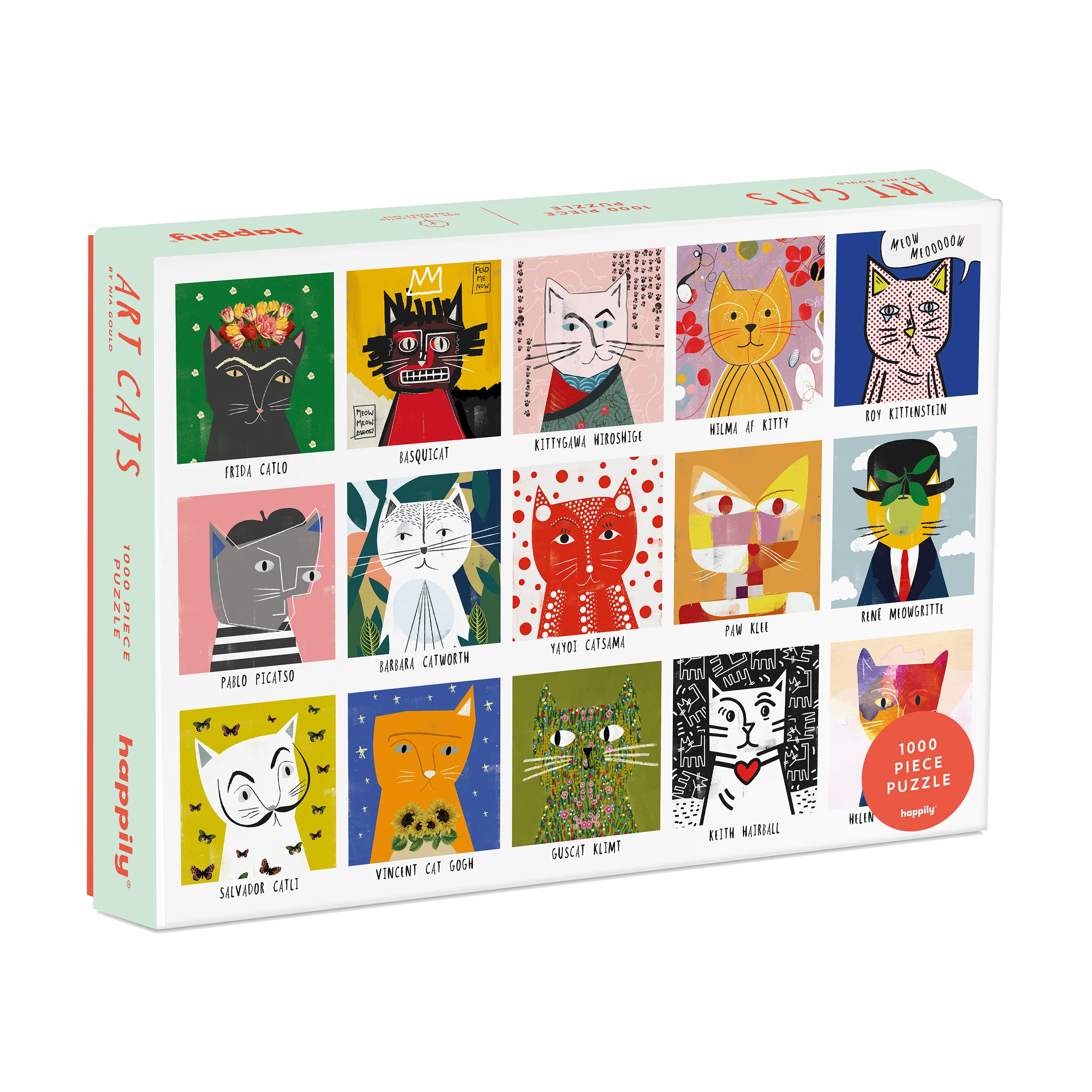 Art Cats - 1000 brikker