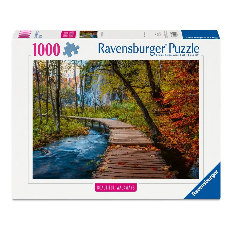 Autumnal Wood Trail - 1000 Brikker