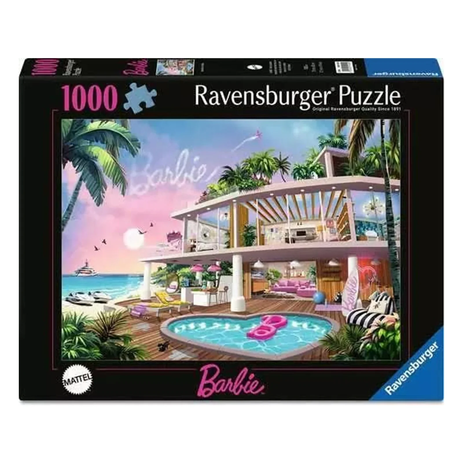 Barbie Meet Me In Malibu - 1000 Brikker