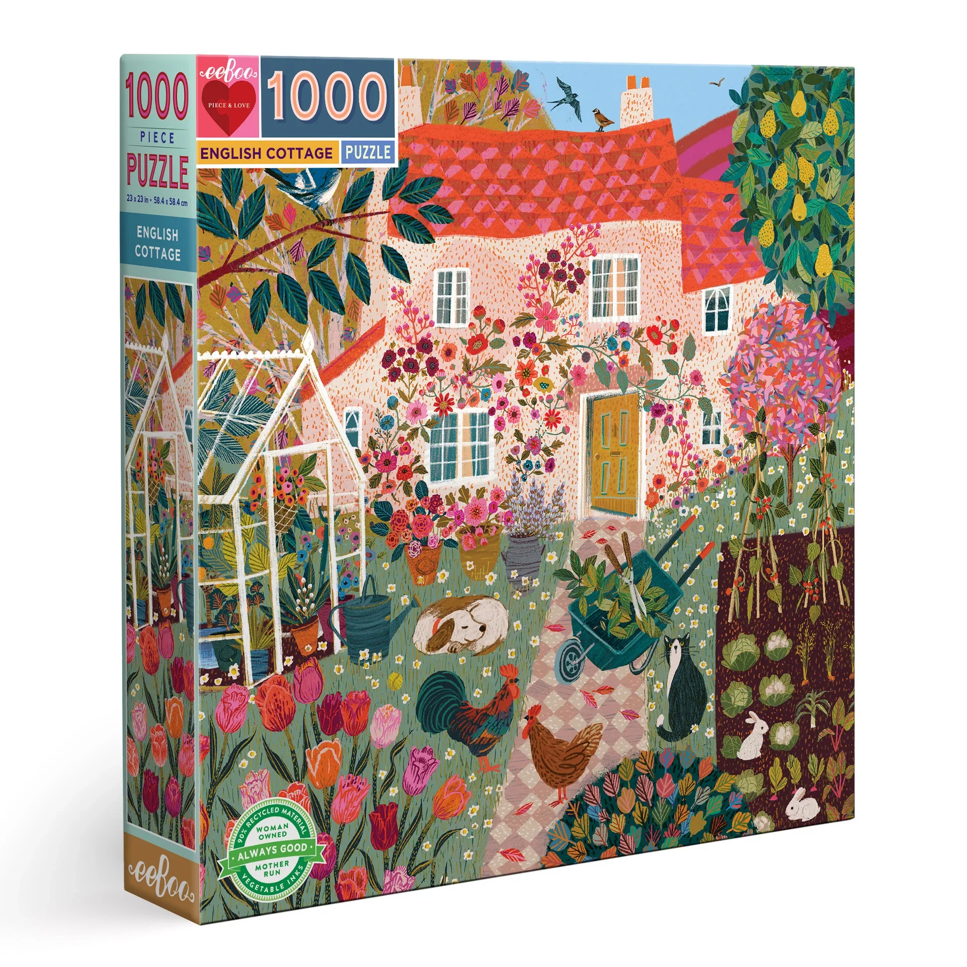 English Cottage - 1000 Brikker