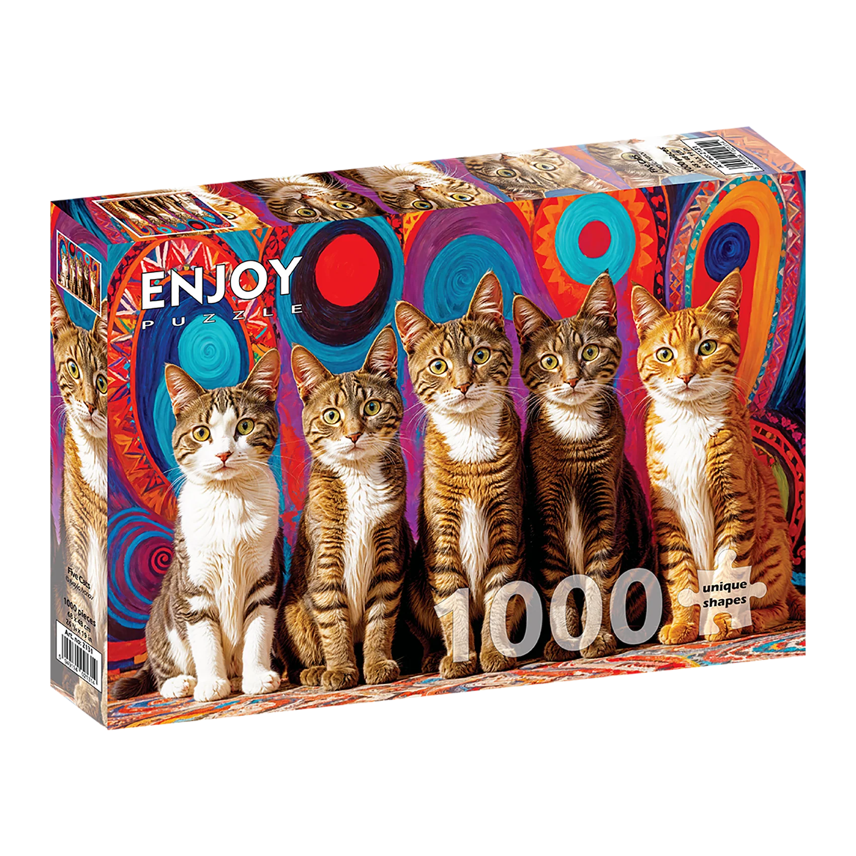 Five Cats - 1000 brikker