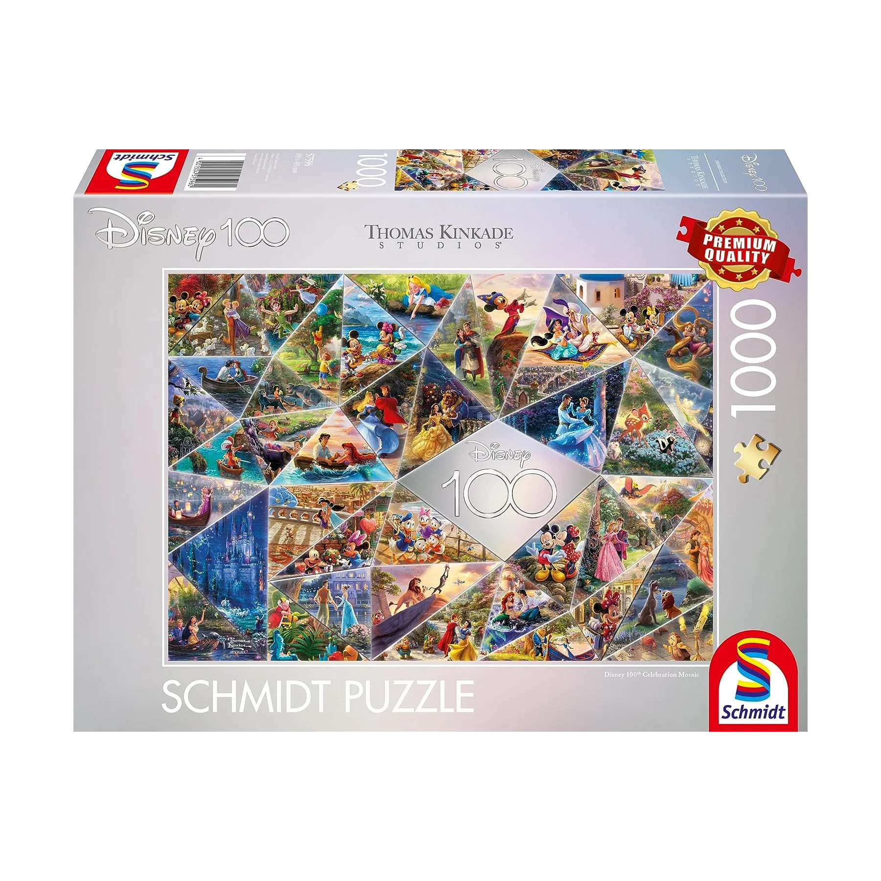 Kinkade: Disney 100 Special Mosaic