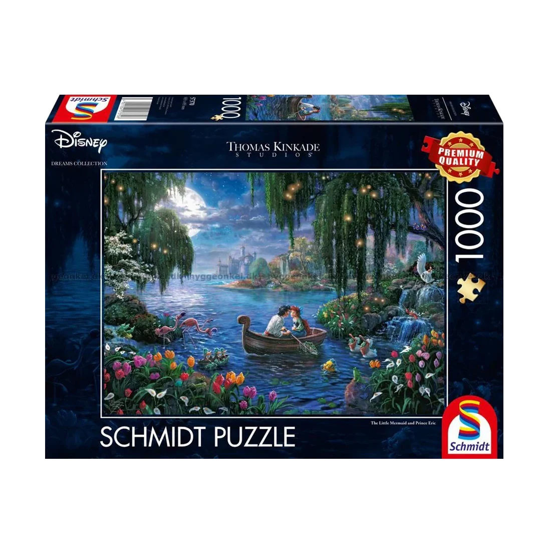 Kinkade: Little Mermaid - 1000 brikker