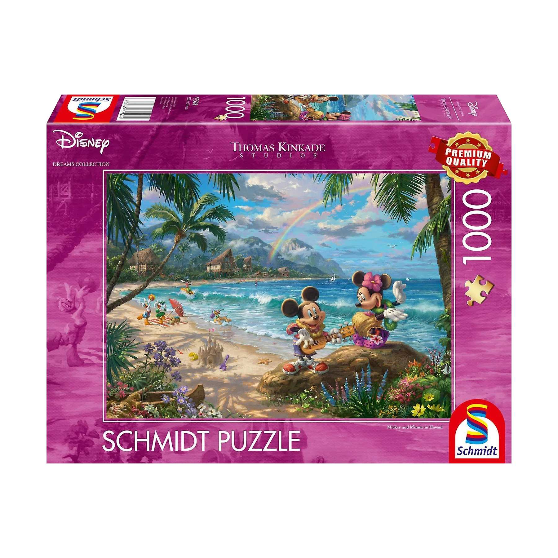 Kinkade: Mickey and Minnie in Hawaii