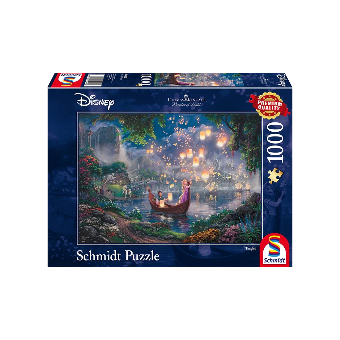 Kinkade: Rapunzel - 1000 brikker