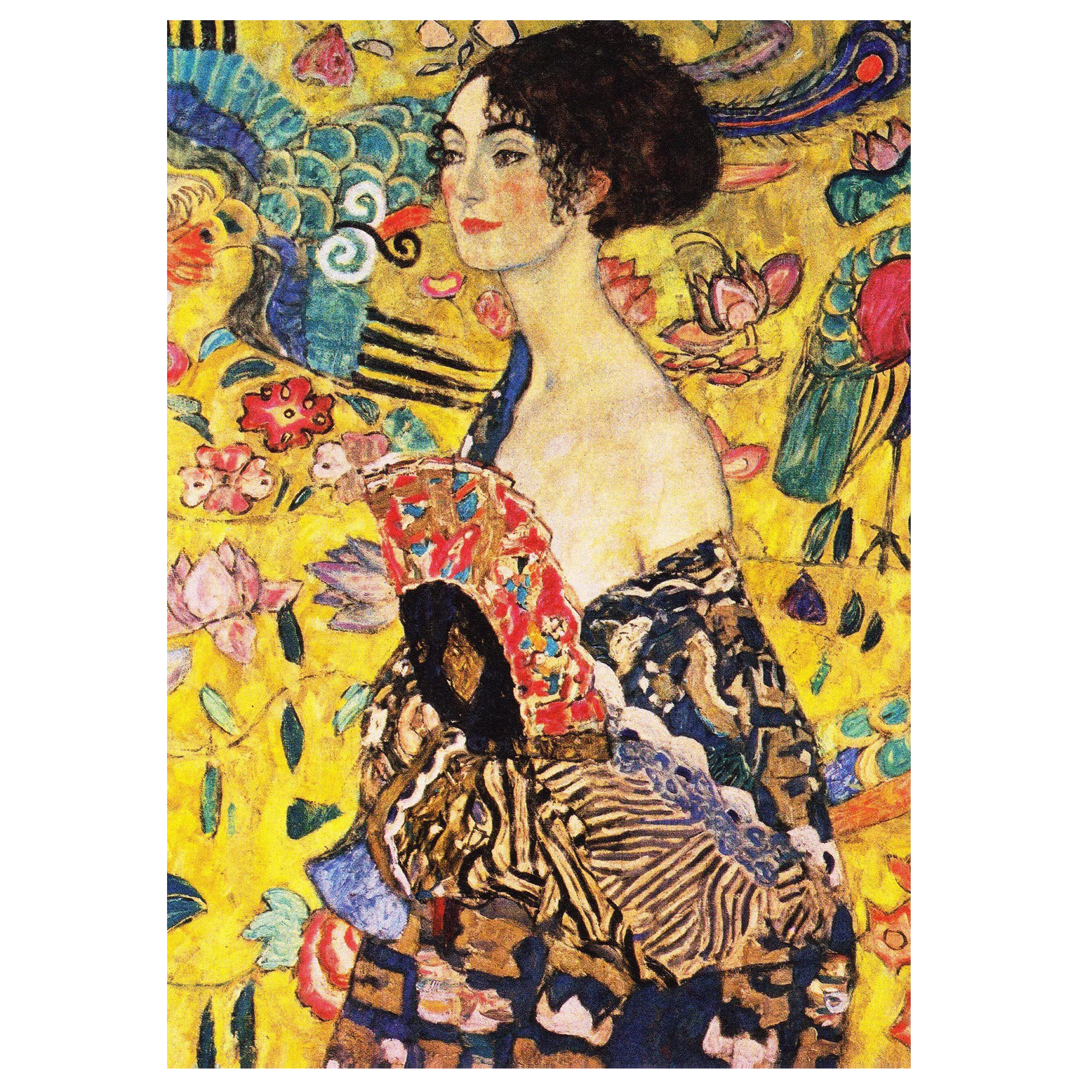 Klimt: Lady With a Fan - 1000 brikker - Image 2