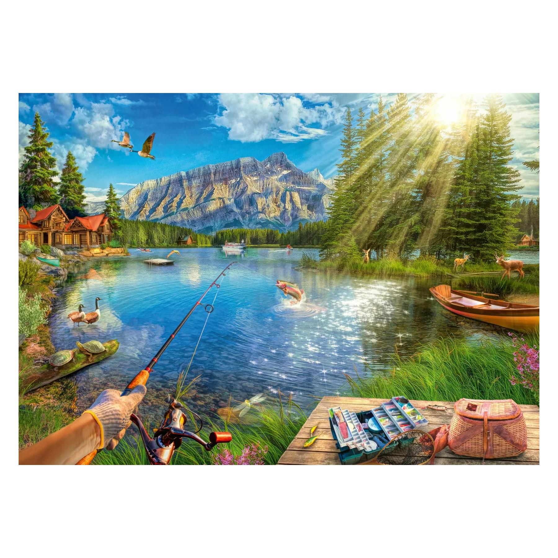 Life at the Lake - 1000 brikker - Image 2