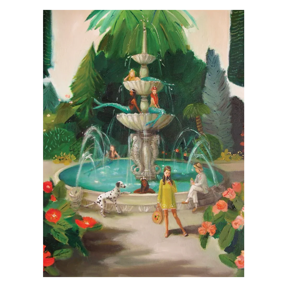 Mermaid Fountain - 1000 brikker - Image 2