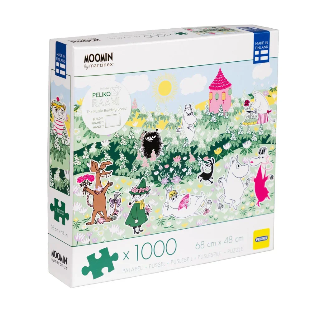 Puslespil Moomin Flower Garden - 1000 brikker