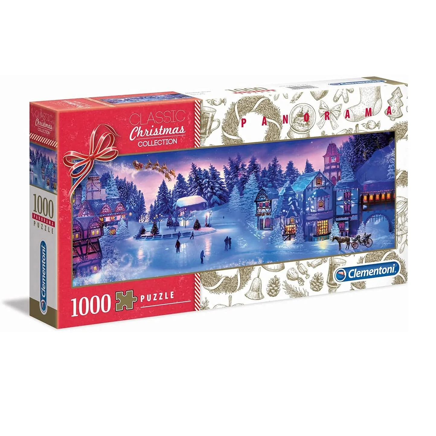 Puslespil Panorama Christmas Dream - 1000 brikker